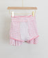 水着 レディース 盛れる水着2点セット ギンガムチェック セパレート水着 レディース 露出控えめ ハイウエスト パンツ付きミニスカート 2点セット水着大人可愛い 85YN-900584