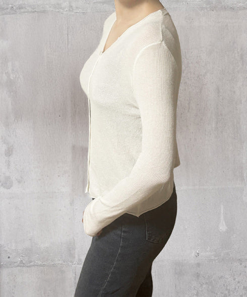 ニットカーディガンVネックニットトップス レディース 通学通勤 カーディガン 無地 サマーニット 前開き きれいめ羽織り 大人可愛い 夏服 冷房 紫外線対策 上着 85YN-900595