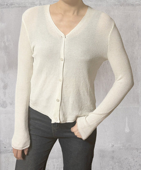 ニットカーディガンVネックニットトップス レディース 通学通勤 カーディガン 無地 サマーニット 前開き きれいめ羽織り 大人可愛い 夏服 冷房 紫外線対策 上着 85YN-900595