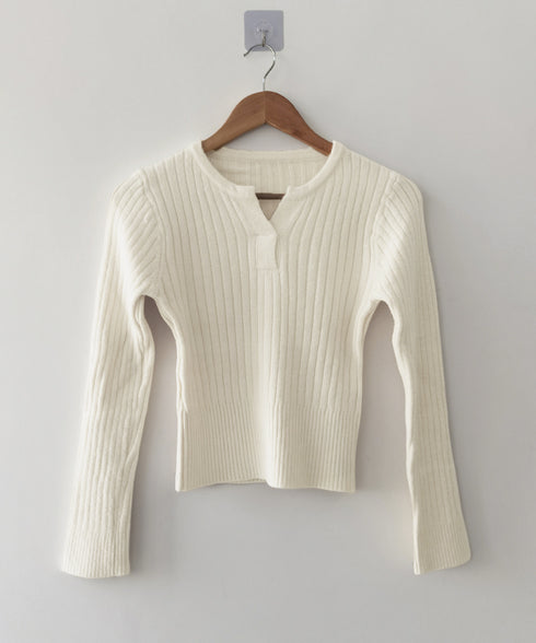 リブニット トップス きれいめ 長袖 ニットカットソー ベーシック ニットセーター着回し ニットプルオーバー 柔らかい ニットウェア おしゃれ 秋冬 85YN-900601