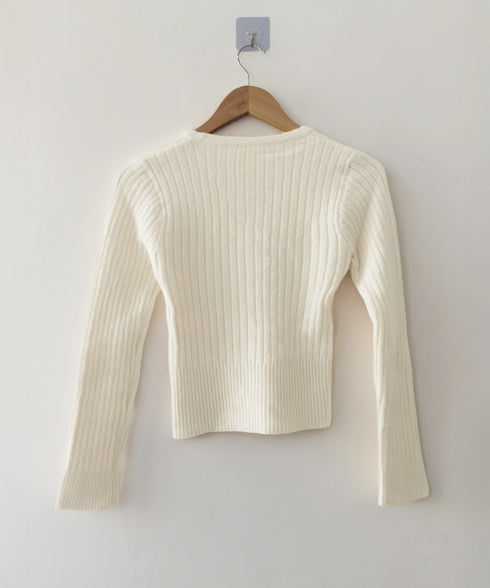 リブニット トップス きれいめ 長袖 ニットカットソー ベーシック ニットセーター着回し ニットプルオーバー 柔らかい ニットウェア おしゃれ 秋冬 85YN-900601