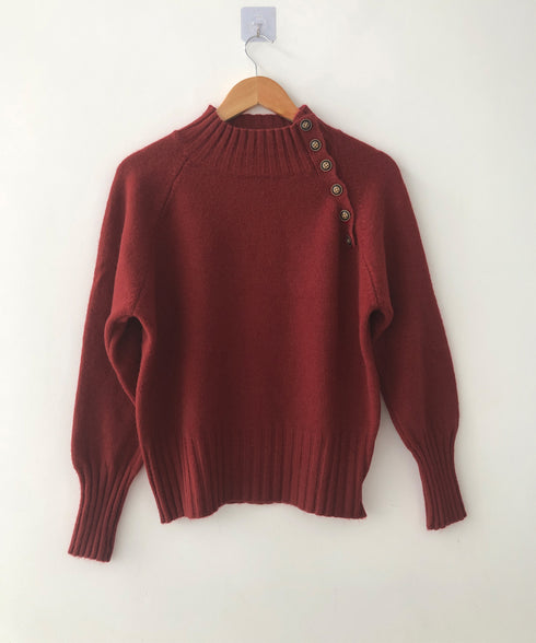 ニットトップス 体型カバー 長袖秋冬服 ニットセーター レディース ハイネック ニットウエア 着回しニット きれいめ 着やせ 大人カジュアル 85YN-900607