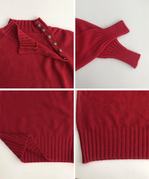 ニットトップス 体型カバー 長袖秋冬服 ニットセーター レディース ハイネック ニットウエア 着回しニット きれいめ 着やせ 大人カジュアル 85YN-900607