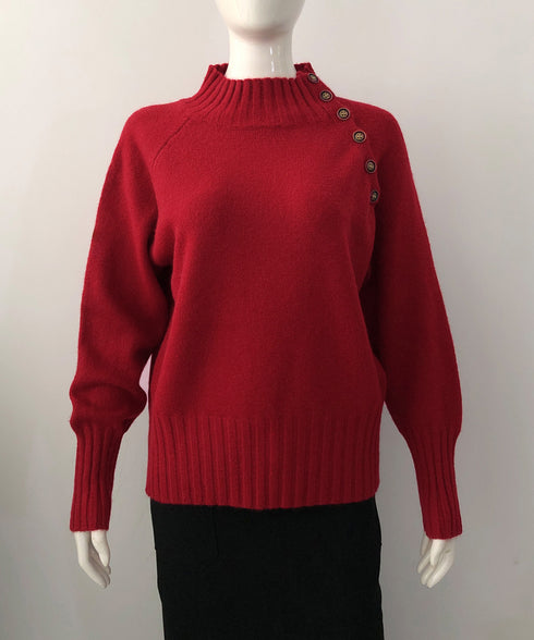 ニットトップス 体型カバー 長袖秋冬服 ニットセーター レディース ハイネック ニットウエア 着回しニット きれいめ 着やせ 大人カジュアル 85YN-900607