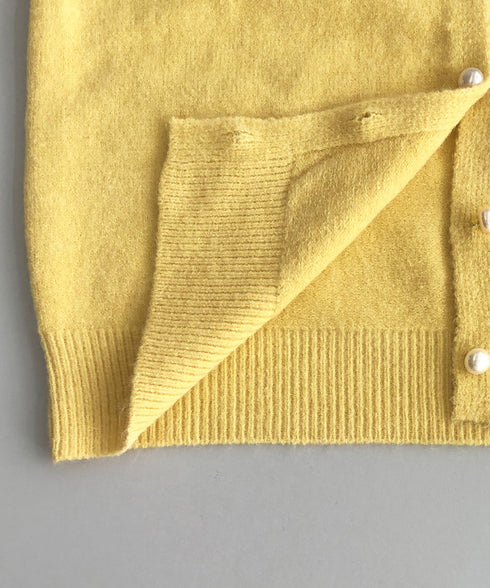 ボウタイニットトップス きれいめ 秋冬服 ニットウェア 前開き ボタン ニットセーター 羽織り ゆったり 無地 大人 ニットカーディガン おしゃれ 着回し 85YN-900609