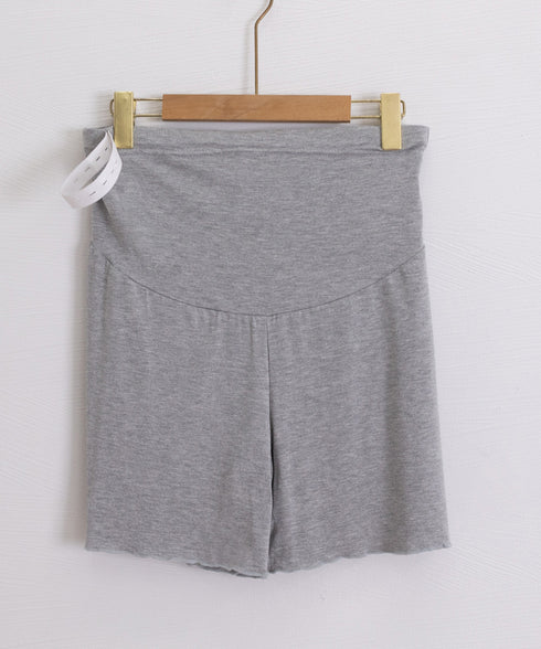 マタニティペチコート 薄手 ペチパンツ お腹巻き付きマタニティウェア アジャスター付き タップパンツ ハイウエスト ショートパンツ 産前産後ゆったりマタニティ服 85YN-900619