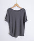 サマーニットトップス ドルマンスリーブ夏 レディース クルーネック ニットトップス 着やせニットTシャツ 大人カジュアル サマーセーター 韓国風ニットプルオーバー 85YN-900634