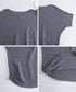 サマーニットトップス ドルマンスリーブ夏 レディース クルーネック ニットトップス 着やせニットTシャツ 大人カジュアル サマーセーター 韓国風ニットプルオーバー 85YN-900634