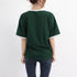 バイカラーTシャツ 韓国半袖 カジュアル おしゃれ ロゴ カットソー レディース クルーネック シンプル 夏服 トップス 可愛い プルオーバー スポーティー可愛い 86BAOMEI-001