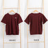 バイカラーTシャツ 韓国半袖 カジュアル おしゃれ ロゴ カットソー レディース クルーネック シンプル 夏服 トップス 可愛い プルオーバー スポーティー可愛い 86BAOMEI-001