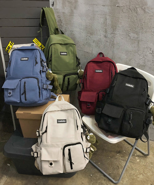 リュックサック 大容量 韓国風 男女兼用 多収納 リュックバッグ レディース バックパック ユニセックス a4 マザーズリュック おしゃれ 通勤通学 肩掛けバッグ 86GEWEI-001