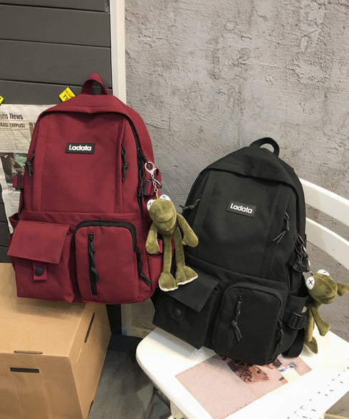 リュックサック 大容量 韓国風 男女兼用 多収納 リュックバッグ レディース バックパック ユニセックス a4 マザーズリュック おしゃれ 通勤通学 肩掛けバッグ 86GEWEI-001