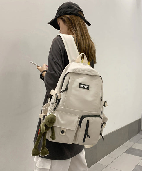 リュックサック 大容量 韓国風 男女兼用 多収納 リュックバッグ レディース バックパック ユニセックス a4 マザーズリュック おしゃれ 通勤通学 肩掛けバッグ 86GEWEI-001