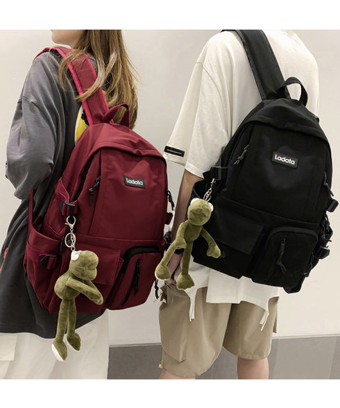 リュックサック 大容量 韓国風 男女兼用 多収納 リュックバッグ レディース バックパック ユニセックス a4 マザーズリュック おしゃれ 通勤通学 肩掛けバッグ 86GEWEI-001