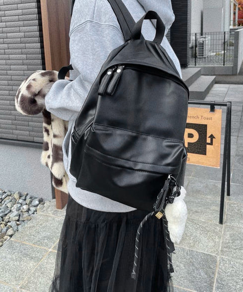 PUレザー リュックサック レディース おしゃれ バックパック 大容量 通勤通学 肩掛けバッグ 大人可愛い デイパック 10代20代30代 学生旅行 a4かばん 86GUANRUN-001