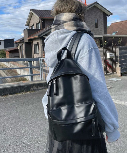 PUレザー リュックサック レディース おしゃれ バックパック 大容量 通勤通学 肩掛けバッグ 大人可愛い デイパック 10代20代30代 学生旅行 a4かばん 86GUANRUN-001