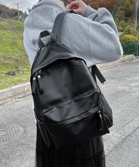 PUレザー リュックサック レディース おしゃれ バックパック 大容量 通勤通学 肩掛けバッグ 大人可愛い デイパック 10代20代30代 学生旅行 a4かばん 86GUANRUN-001