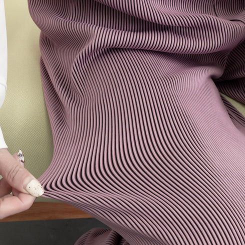 プリーツパンツ セルフカットワイドパンツ レディース ハイウエスト ストレートパンツ 体型カバーイージーパンツ 着やせ ロングパンツ ウエストゴム ボトムス 無地 86HANSHU-001