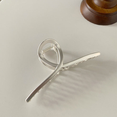 バンスクリップ 韓国 ヘアアクセサリー 大人可愛い ヘアクリップ 簡単髪留めゴージャス シンプル おしゃれ 髪飾り 86HXIAN-003