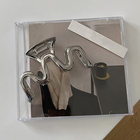 メタリック ヘアクリップ セット 韓国風 バンスクリップ 大きめ ヘアアクセサリー おしゃれ 髪留め ヘアアレンジ シンプル きれいめ ファッション雑貨 髪飾り 86HXIAN-008