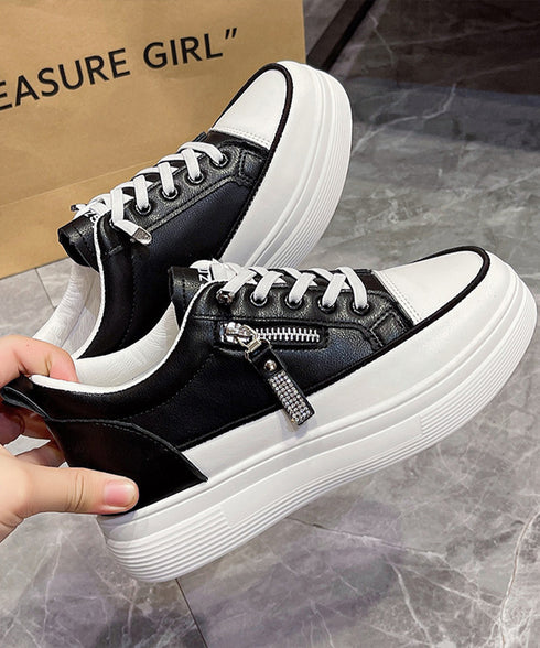 厚底スニーカー韓国 レディース疲れない靴 ローカットスニーカー 歩きやすいシューズ 身長アップスニーカー 通勤通学 春夏秋冬運動靴 履きやすい 美脚 バイカラー靴 86JIANL-043