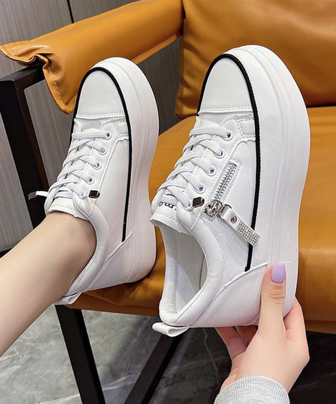 厚底スニーカー韓国 レディース疲れない靴 ローカットスニーカー 歩きやすいシューズ 身長アップスニーカー 通勤通学 春夏秋冬運動靴 履きやすい 美脚 バイカラー靴 86JIANL-043