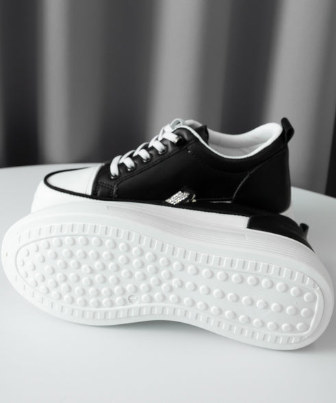 厚底スニーカー韓国 レディース疲れない靴 ローカットスニーカー 歩きやすいシューズ 身長アップスニーカー 通勤通学 春夏秋冬運動靴 履きやすい 美脚 バイカラー靴 86JIANL-043