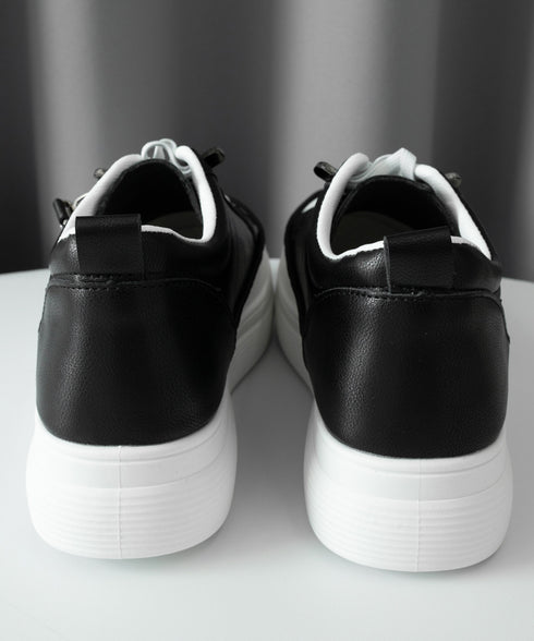 厚底スニーカー韓国 レディース疲れない靴 ローカットスニーカー 歩きやすいシューズ 身長アップスニーカー 通勤通学 春夏秋冬運動靴 履きやすい 美脚 バイカラー靴 86JIANL-043