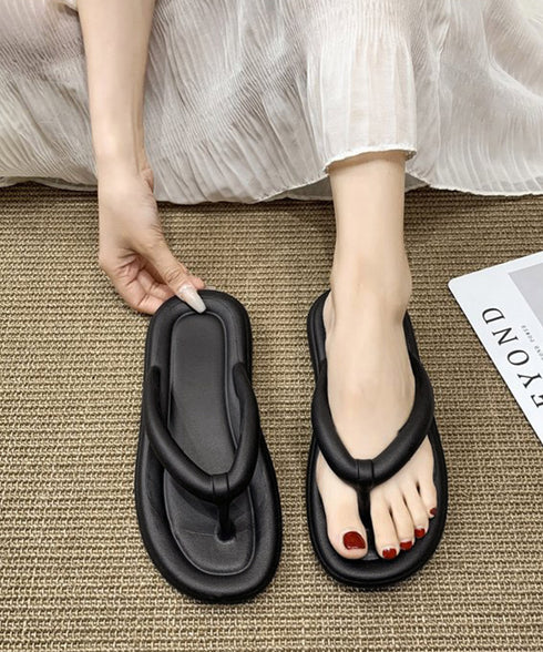 トングサンダル レディースビーチサンダル フラット ローヒールサマーサンダル 滑り止め軽量リゾートスリッパ 夏海 シンプル 履きやすいコンフォートサンダル 韓国風 86JIANL-047