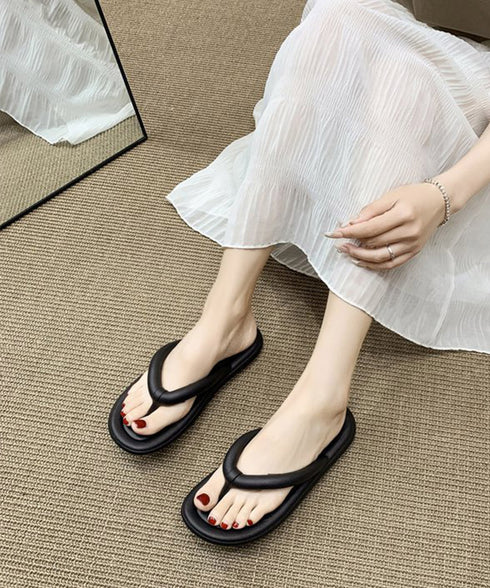トングサンダル レディースビーチサンダル フラット ローヒールサマーサンダル 滑り止め軽量リゾートスリッパ 夏海 シンプル 履きやすいコンフォートサンダル 韓国風 86JIANL-047