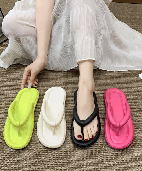 トングサンダル レディースビーチサンダル フラット ローヒールサマーサンダル 滑り止め軽量リゾートスリッパ 夏海 シンプル 履きやすいコンフォートサンダル 韓国風 86JIANL-047