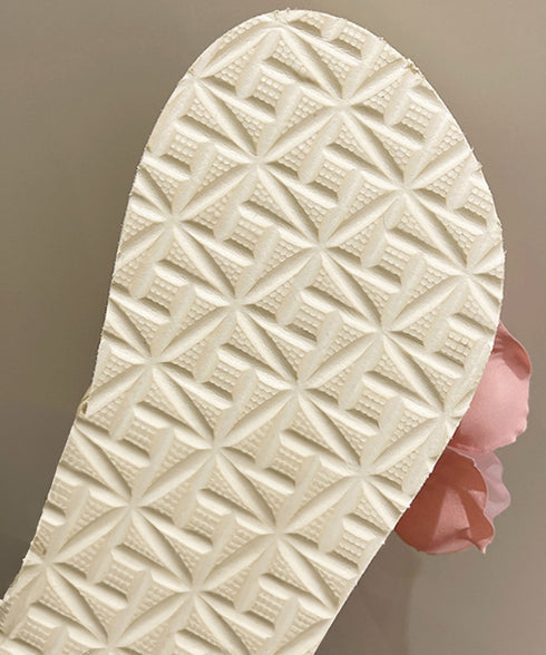 ビーチサンダル 花飾りトングサンダル厚底 ウェッジソール 歩きやすい ビーチスリッパ レディース ボヘミアン風 滑り止めサンダル 疲れないリゾートスリッパ 軽量靴 86JIANL-049