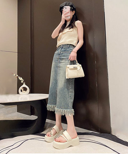 厚底サンダル ハートビジュー付きミュール 履きやすい 親指リング付きトングサンダル カジュアルきれいめプラットフォームサンダル 大人可愛い美脚ビーチサンダル韓国風 86JIANL-063