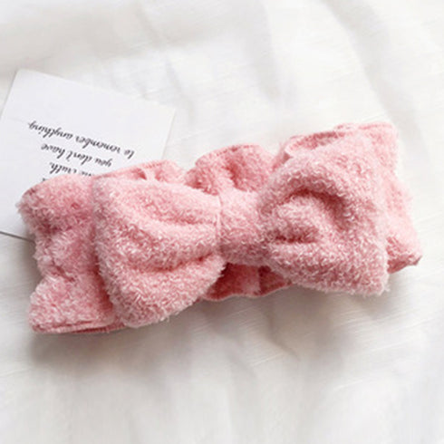 ふわふわ ヘアバンド 洗顔 リボン ふわふわ ヘアバンド 洗顔 リボン ヘアアクセサリー 便利グッズ おしゃれ バスグッズ プレゼント 女性 化粧道具 小物 86JINQIAO-001