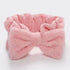 ふわふわ ヘアバンド 洗顔 リボン ふわふわ ヘアバンド 洗顔 リボン ヘアアクセサリー 便利グッズ おしゃれ バスグッズ プレゼント 女性 化粧道具 小物 86JINQIAO-001