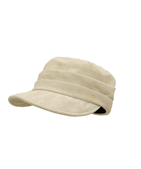 ワンポイントキャスケット スエード調帽子 レディースクラシックマリンハット ハート飾り ベレー風キャップ つば広ぼうしヴィンテージ風 小顔見え レトロ帽子あったか 86LJIYING-001