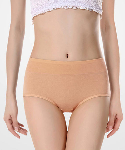 快適ショーツレディースレギュラーショーツ 肌に優しい綿ショーツ蒸れない 無地大人可愛いノーマル下着 ヒップアップ美尻ショーツ シンプル女性パンティー締め付け感ない 86LSANC-001