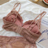 ブラジャー ショーツセット ノンワイヤー セクシー ランジェリーセット バスト盛れるレース ブラショーツセット 美胸インナー 大人可愛い 勝負下着 セットアップ 86MEIZIQI-030