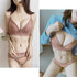 ブラジャー ショーツセット ノンワイヤー セクシー ランジェリーセット バスト盛れるレース ブラショーツセット 美胸インナー 大人可愛い 勝負下着 セットアップ 86MEIZIQI-030