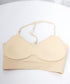 シームレスブラジャーノンワイヤー美背下着 単品ブラジャー Tストラップ付き 背中見せブラ 昼夜兼用ブラトップ セクシーランジェリー カップ付きインナーウェア 韓国 86MEIZIQI-046