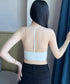シームレスブラジャーノンワイヤー美背下着 単品ブラジャー Tストラップ付き 背中見せブラ 昼夜兼用ブラトップ セクシーランジェリー カップ付きインナーウェア 韓国 86MEIZIQI-046