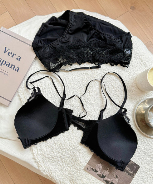 前開きブラショーツセットノンワイヤー下着 ダブルストラップブラジャーフロントホック レースショーツレディース 小胸盛れる セクシ?ランジェリーセット ヒョウ柄ブラ 86MEIZIQI-050