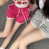 韓国ショートパンツ レディース スポーツ サイドラインショーパン ポケット付き 短パン 夏服運動着 スウェットパンツ おしゃれ ホットパンツ ルームウェア 部屋着 86MSCJ-002