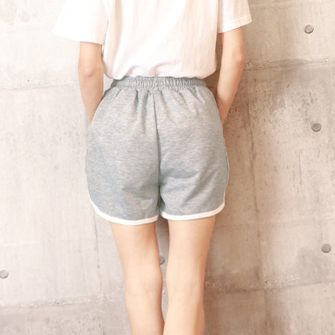 韓国ショートパンツ レディース スポーツ サイドラインショーパン ポケット付き 短パン 夏服運動着 スウェットパンツ おしゃれ ホットパンツ ルームウェア 部屋着 86MSCJ-002