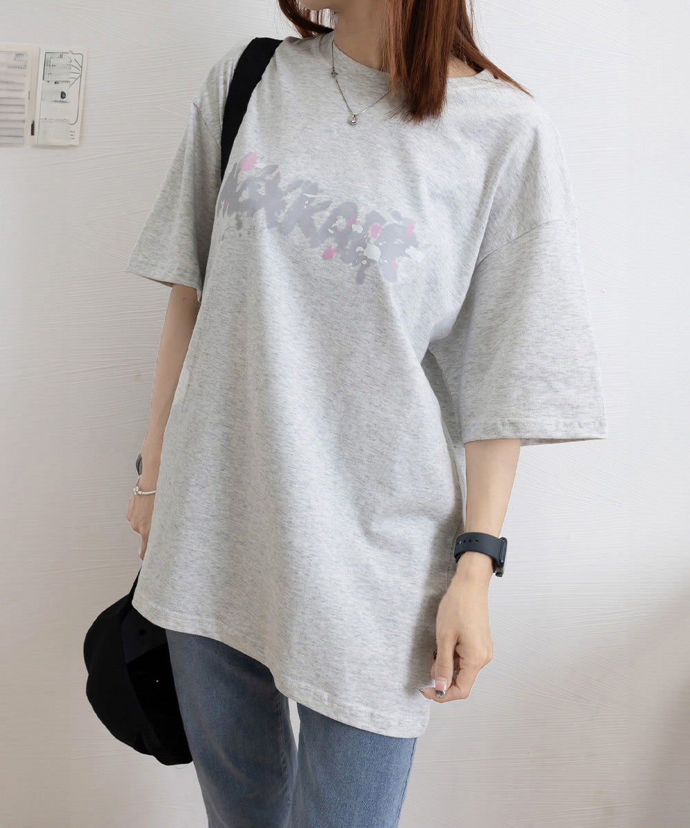 ロングtシャツ ビッグシルエットTシャツ