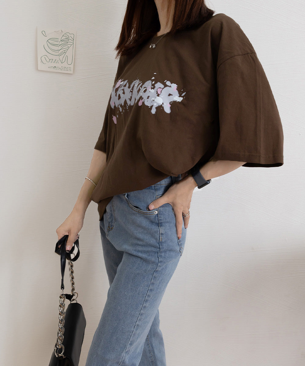 ロングtシャツ ビッグシルエットTシャツ