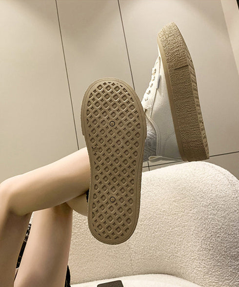 厚底スニーカー レディース ローカット靴 カジュアルキャンバスシューズ 歩きやすい フラットシューズ 履きやすい 韓国風 美脚 通学 旅行スニーカー おしゃれ新作 86MZY-001