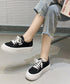 厚底スニーカー レディース ローカット靴 カジュアルキャンバスシューズ 歩きやすい フラットシューズ 履きやすい 韓国風 美脚 通学 旅行スニーカー おしゃれ新作 86MZY-001