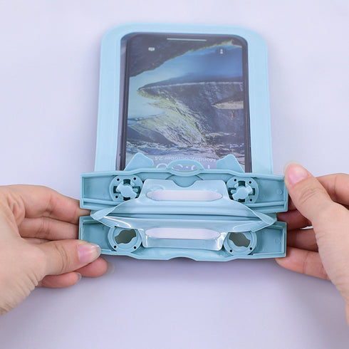 スマホ用防水ケース 水中撮影スマホポーチ 全機種対応 タッチ可 携帯防水ケース ネックストラップ付き クリア携帯カバー お風呂 水泳砂浜 スマートフォン防水ケース 86QZB-001