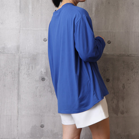 ゆったり 着やせ 長袖プルオーバー 無地 ルーズTシャツ レディース カジュアルトップス 韓国ファッション おしゃれカットソー 重ね着 ロンティー ラウンドネック 86SHIZM-002